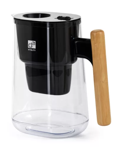 Szűrő kancsó 2,5l fekete