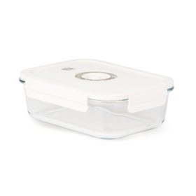 Vákuum ételtároló doboz 1480 ml, üveg