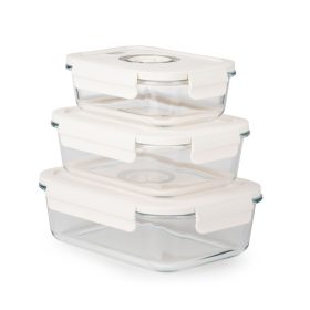 Vákuumtároló doboz szett, 3 darab