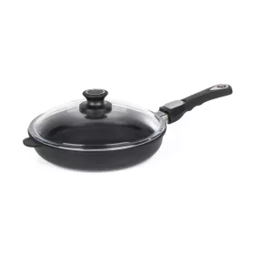 Mély serpenyő fedéllel és levehető fogantyúval, 26 cm