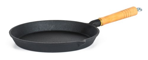 Grillserpenyő, öntöttvas 25,5 cm