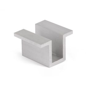 Köztes napelem leszorító, ezüst