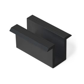 Köztes napelem leszorító, fekete