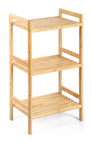 Bambusz polc 3x15kg, 45x80x31,5 cm