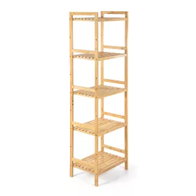 Bambusz polc 5x15kg, 44x142x31,5 cm