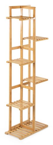 Növénytartó, 6 szintes, bambusz