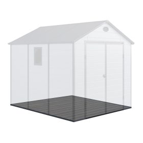 WPC padlóburkolat PAH 882 kerti tárolóhoz, Eben