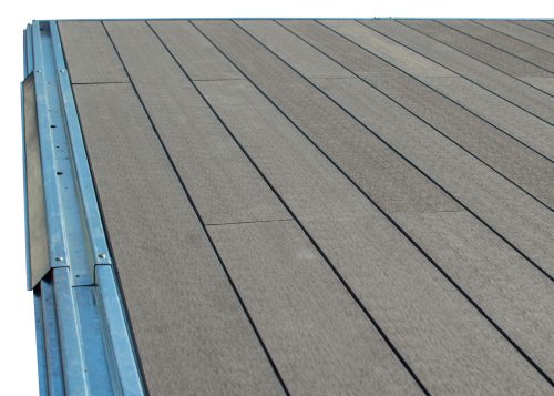 WPC padlóburkolat GAH 529 kerti tárolóhoz, Eben