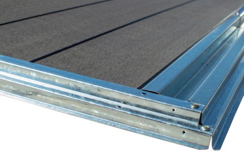 WPC padlóburkolat GAH 884 kerti tárolóhoz, Eben