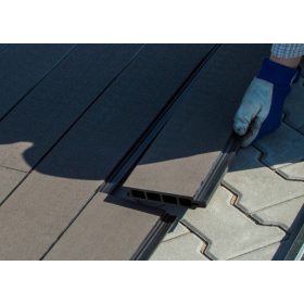 WPC padlóburkolat Boston 1104 kerti tárolóhoz, Eben