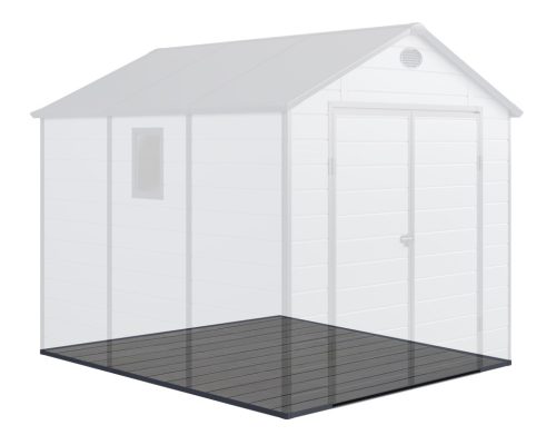 WPC padlóburkolat Boston 1104 kerti tárolóhoz, Eben