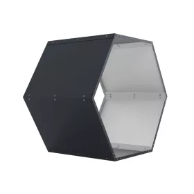 HEX 53 tüzifa tároló 92x60 cm, antracit