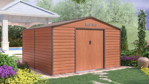 GAH 1085 kerti tároló 340x319 cm, barna