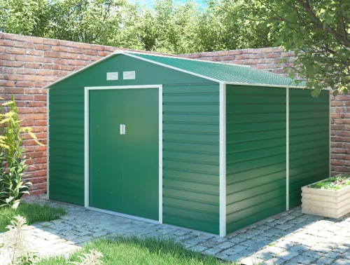 GAH 1085 kerti tároló 340x319 cm, zöld