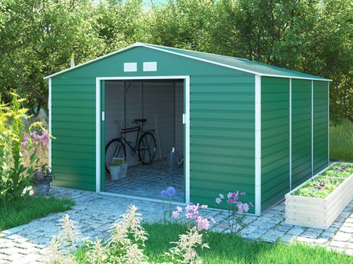 GAH 1300 kerti tároló 340x382 cm, zöld