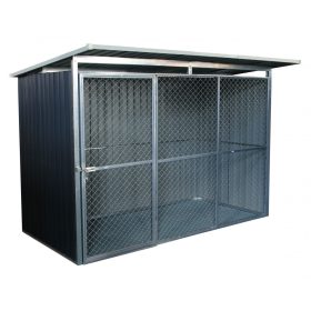 KEN 572 kutyaketrec 260x220 cm, szürke