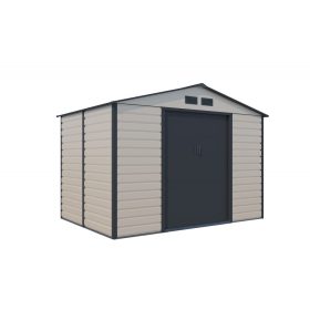 GAH 529 kerti tároló 277x191 cm, bézs és szürke