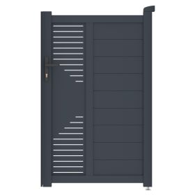 Marion 100x158 cm jobbra nyíló kapu, antracit