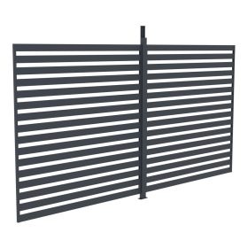 Fix lamellás oldalfal 3,7x2,2 m Austin pergolához