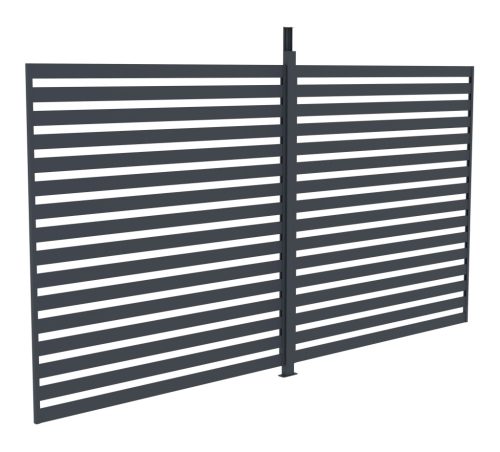 Fix lamellás oldalfal 3,7x2,2 m Austin pergolához