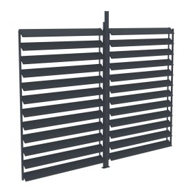 Forgatható lamellás oldalfal 2,8x2,2 m Austin pergolához