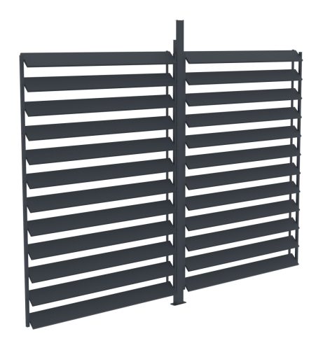 Forgatható lamellás oldalfal 2,8x2,2 m Austin pergolához