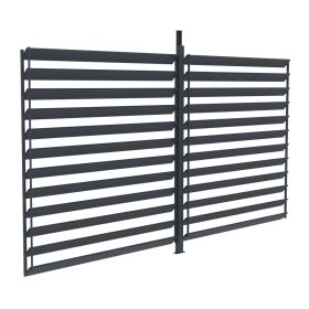 Forgatható lamellás oldalfal 3,7x2,2 m Austin pergolához