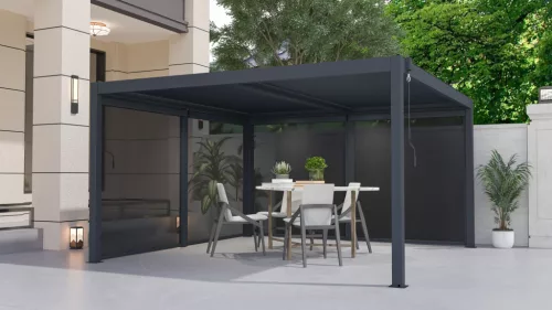 Oldalsó napellenző 3,7x2 m Austin pergolához