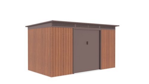 GRAH 700 kerti tároló, 340x206 cm, barna