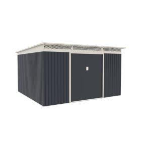 GRAH 1132 kerti tároló, 340x333 cm, antracit