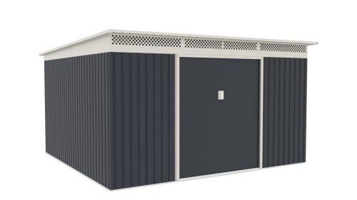 GRAH 1132 kerti tároló, 340x333 cm, antracit