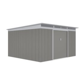 GRAH 1132 kerti tároló 340x333 cm, metálszürke