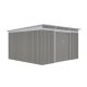 GRAH 1132 kerti tároló 340x333 cm, metálszürke