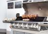 Mexico BBQ Premium line gázgrill, 7 égőfej, nyomáscsökkentővel