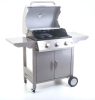 Oklahoma BBQ Premium line gázgrill, 3 égőfej, nyomáscsökkentővel