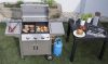 Oklahoma BBQ Premium line gázgrill, 3 égőfej, nyomáscsökkentővel