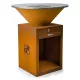 Oregon Corten grill 85 cm