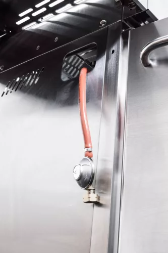 Arizona gázgrill, BBQ Premium Line konyha 6 égőfej, nyomáscsökkentővel