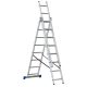 Háromrészes létra 5,1m, 3x8 létrafok