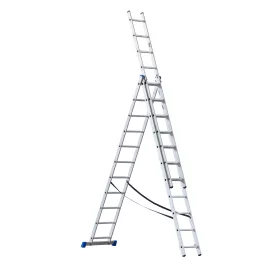 Háromrészes létra 7,6m, 3x11 létrafok