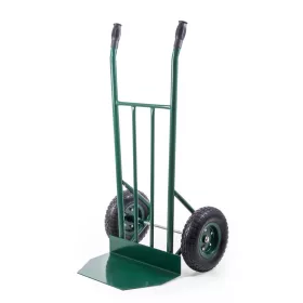 Molnárkocsi, 280 kg, felfújható kerekekkel, zöld