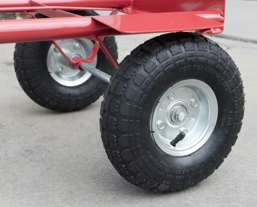 Többfunkciós molnárkocsi, 250 kg, felfújható kerekekkel