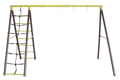 Kerti hinta állvány, mászókával, fém