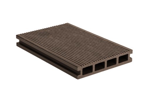 Kültéri padlóburkolat 2,5x14x400 cm méretekkel, Indiai teak, WPC