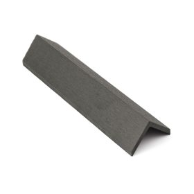 Élzáró 4,5x4,5x300 cm, WPC, incana