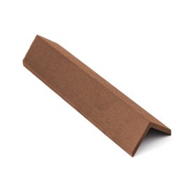 Élzáró 4,5x4,5x300 cm, WPC, cseresznye