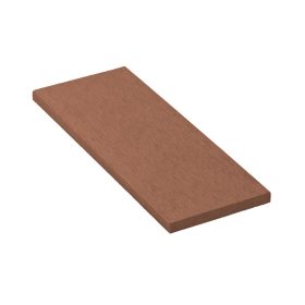 Lapos élzáró 0,9x9x200 cm, WPC, cseresznye