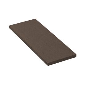 Lapos élzáró 0,9x9x200 cm, WPC, indiai teak