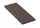 Lapos élzáró 0,9x9x200 cm, WPC, indiai teak