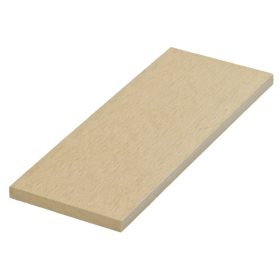 Lapos élzáró 0,9x9x200 cm, WPC, cumaru